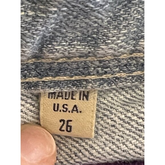 bebe Jeans Y2K Charlotte Bebe Sun Studded Women’s Sz 26 Made USA Low Rise - Picture 13 of 16